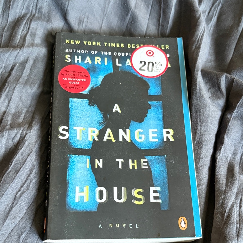 Target Novel with Blue and Black Cover